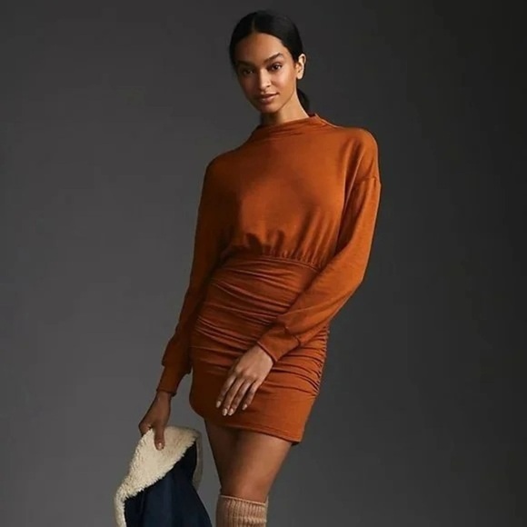 Anthropologie Dresses & Skirts - Daily Practice by Anthropologie Ruched Cozy Dress S